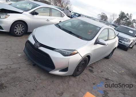 2018 Toyota Corolla Le from USA, damaged, VIN 5YFBURHE5JP817702